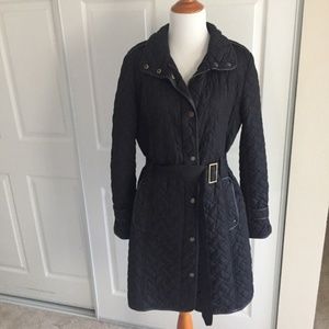 Cole Haan Black quilted jacket medium 8/10